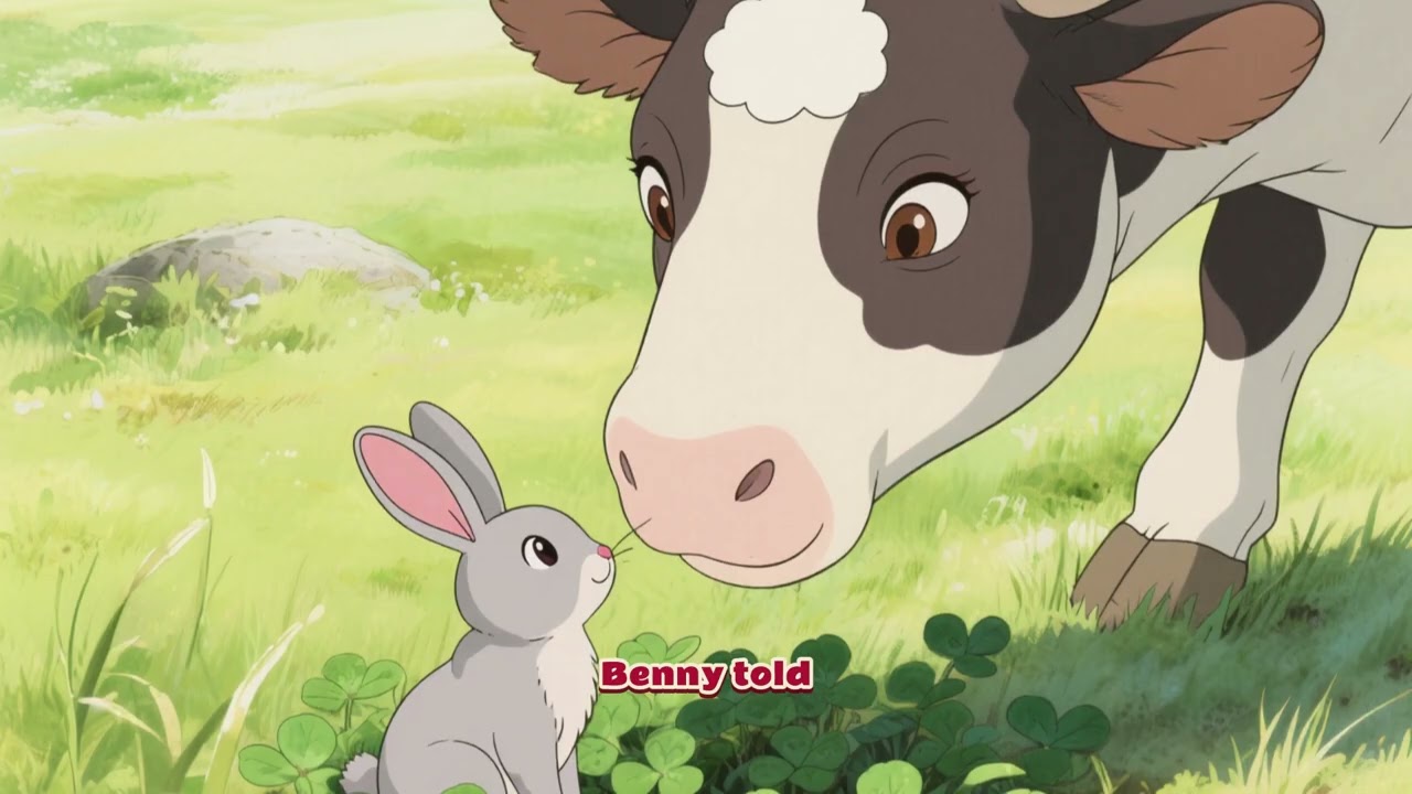 Benny the Bunny and Clara the Cow