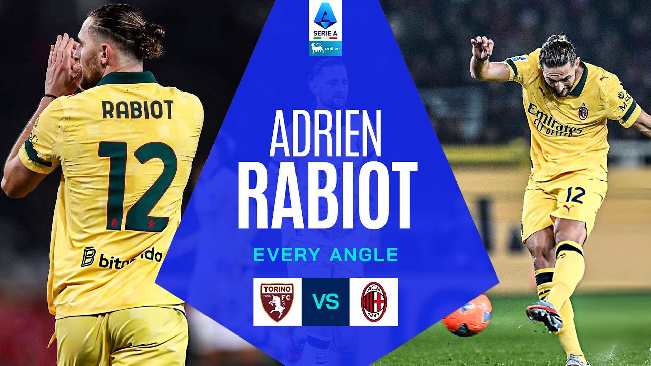 Monsieur Rabiot&rsquo;s Masterpiece | Every Angle | Serie A 2025/26