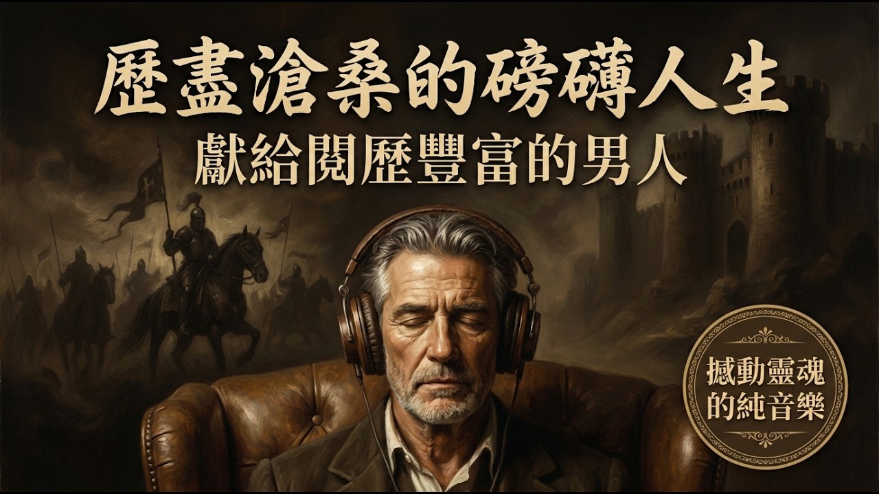 戴上耳機，瞬間穿越到金戈鐵馬的中世紀｜宏大到裝不下你人生閱歷的史詩配樂｜給歷經千帆的男人｜震撼靈魂的 1 小時純音樂