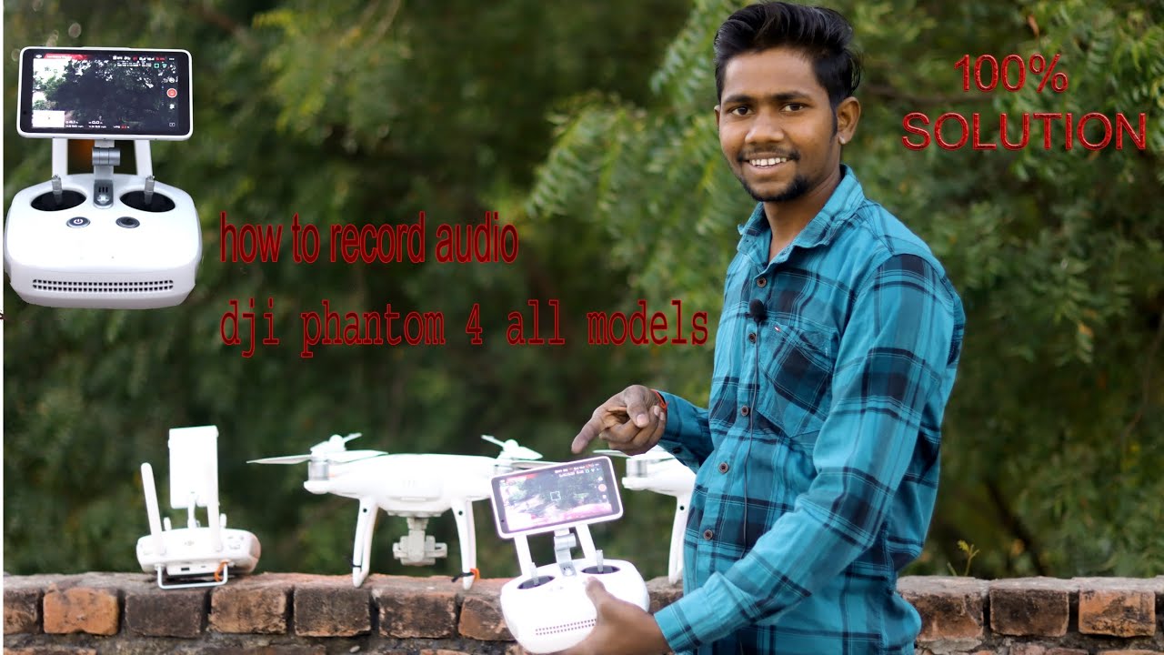 How to Record the Audio on DJI Phantom 4 all models#dji #phantom #youtube #youtubeviral#phantom4pro