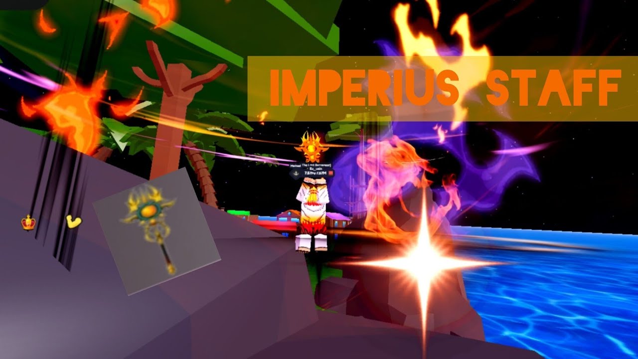 Showcase Imperius staff-One Fruit Simulator
