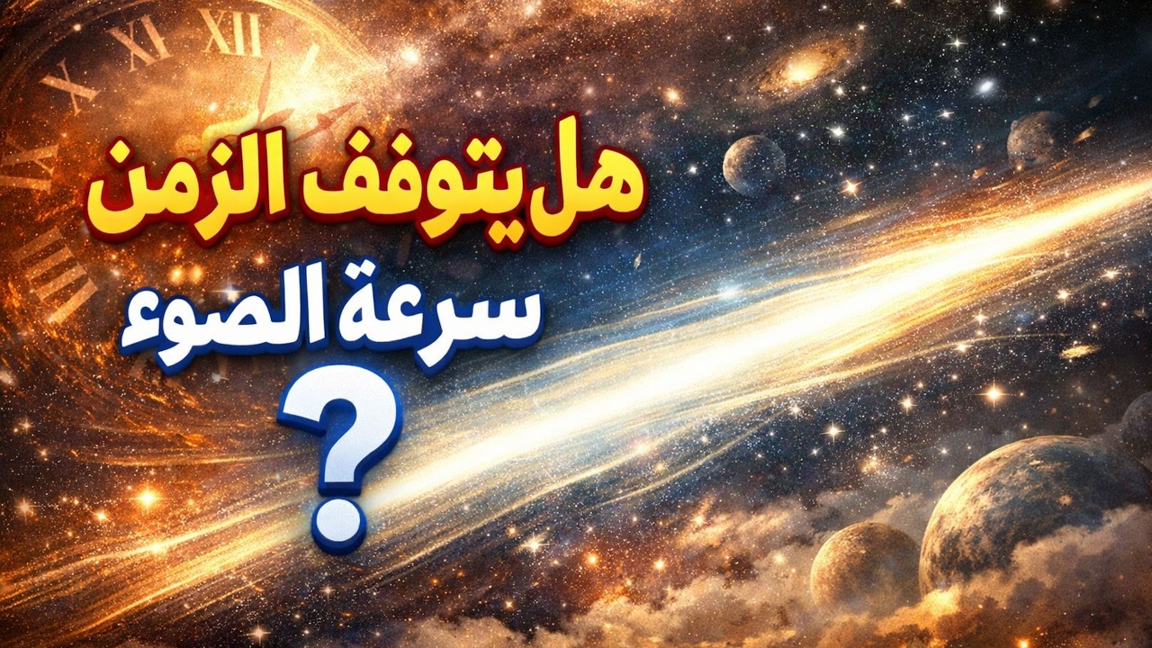 لماذا يتوقف الزمن عند سرعة الضوء؟
