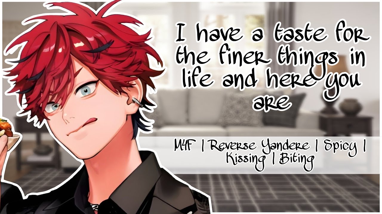 Biting Your Vampire Boyfriend 🐞⭐ (ASMR Roleplay) [M4F] [ Reverse Yandere] [Spicy] [Kissing]