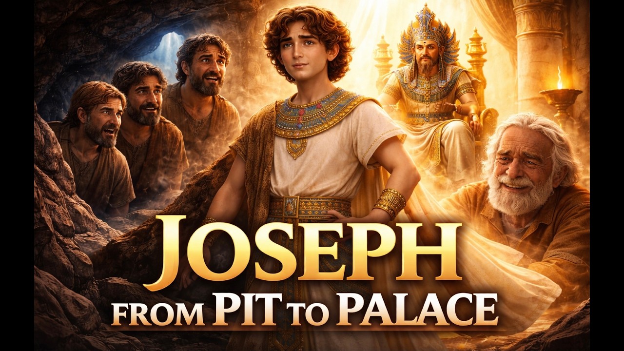 The story of JOSEPH | From pit to palace | Inspiring Bible story. Animation for all Ages.