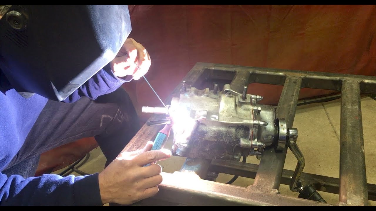 TIG Welding Harley Davidson Aluminum Transmission Case