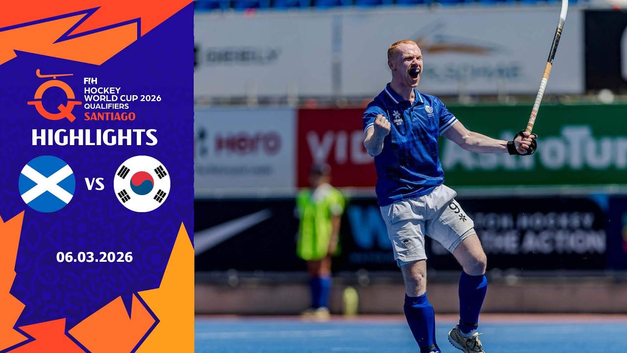 FIH Hockey Men's World Cup Qualifier Santiago, Chile- Match 13: Scotland vs Korea