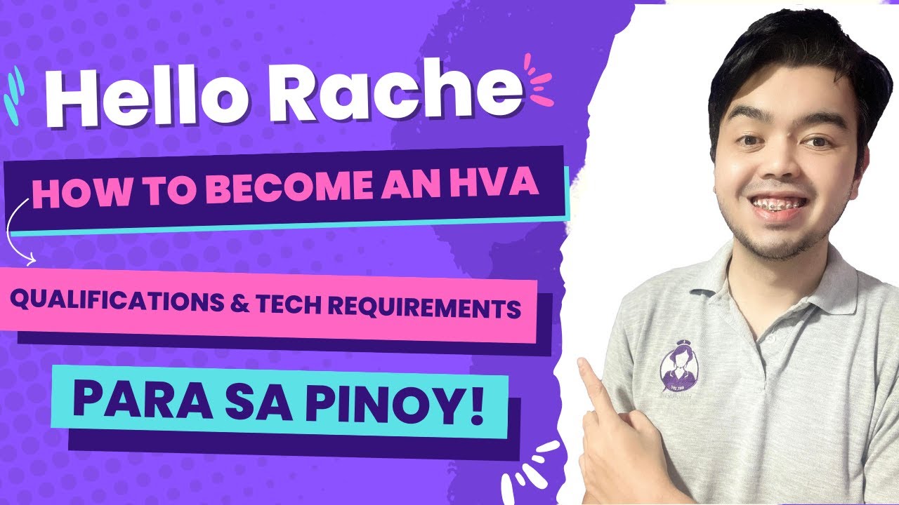 HELLO RACHE OM talks:  HVA Qualifications and Tech Requirements (2023)