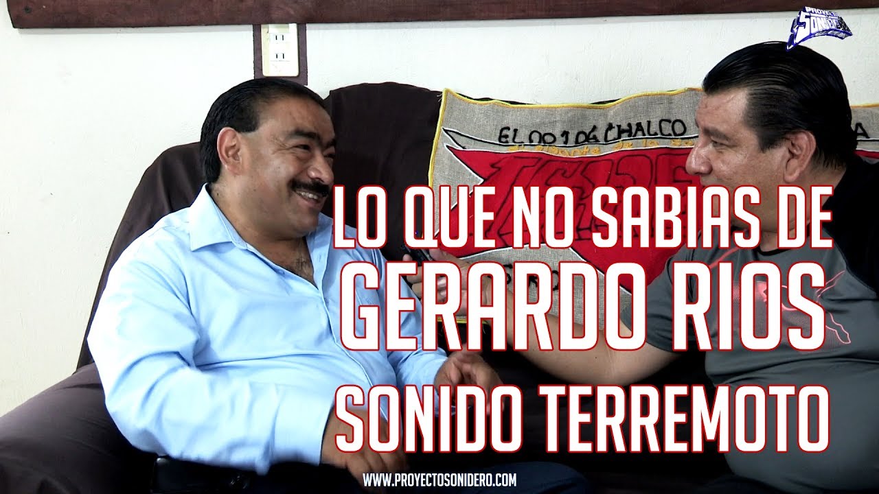 LO QUE NO SABIAS DE SONIDO TERREMOTO | PARTE 1