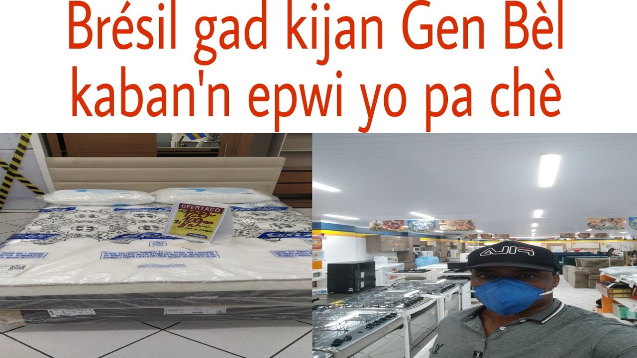 Avan ou Vini Brésil gade vidéo sa Bèl kaban'n, epwi yo pa chè 04/12/2021.