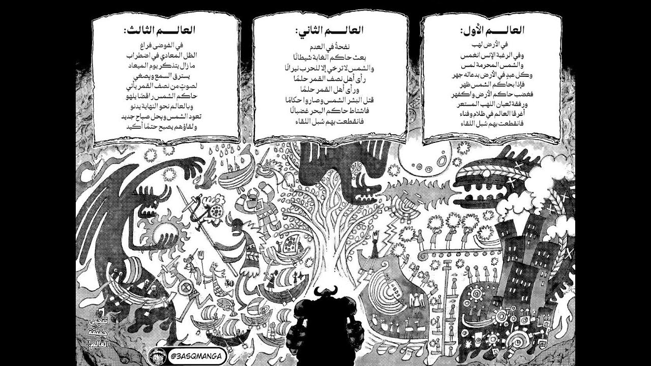 قصيدة اللوحة الجدارية [ لوحة هارلي ] - ون بيس _ MURAL POEM [ Harley panel ] - ONE PIECE