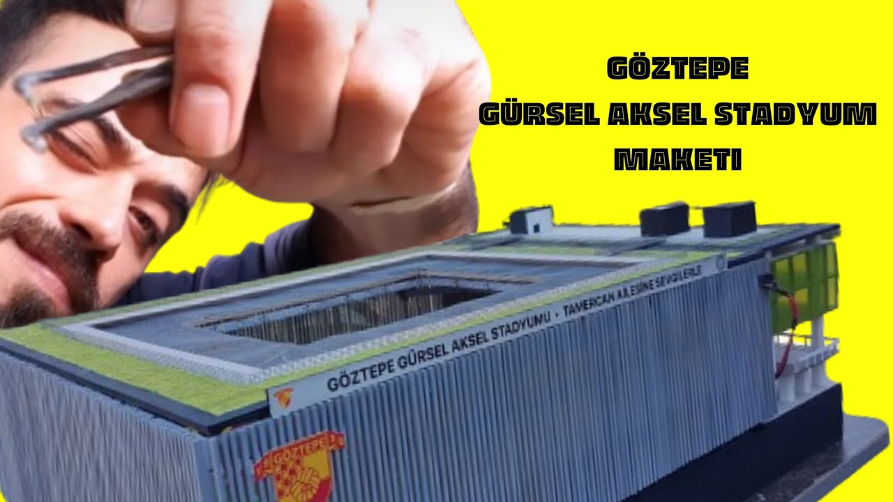 göztepe gürsel aksel stadyum maketi (full video)