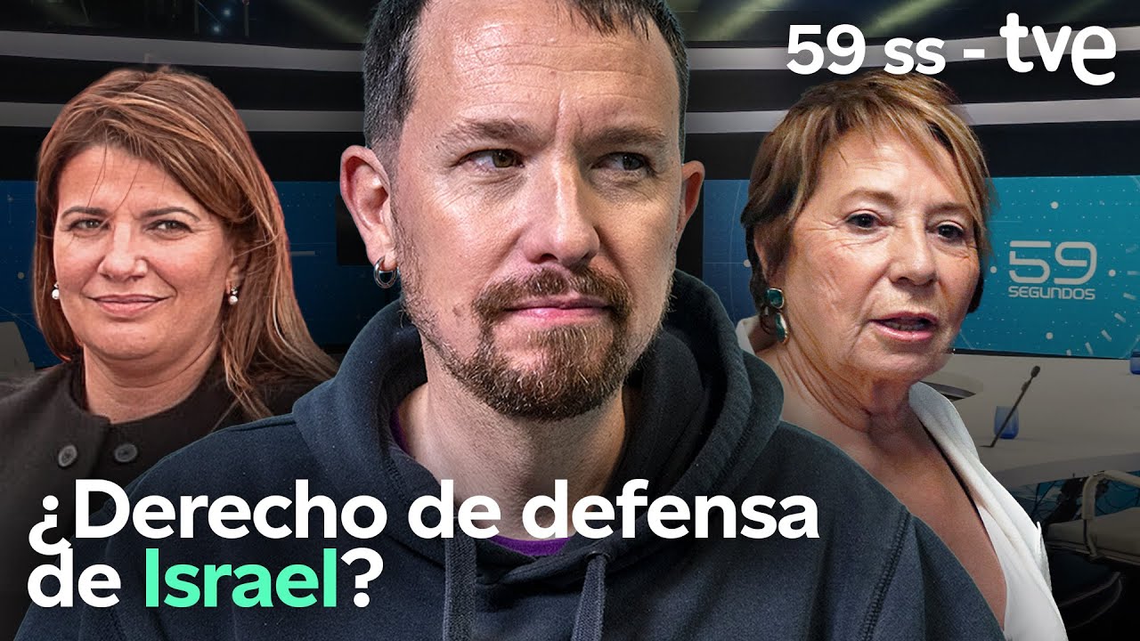 Pablo Iglesias en 59 Segundos sobre los ataques de Israel
