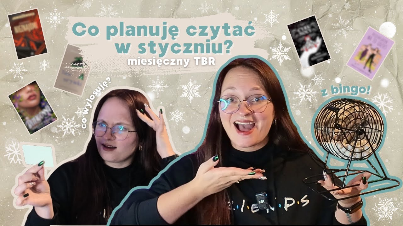📚 Co będę czytać w styczniu 2026? | Wybieram TBR z bingo 🎯