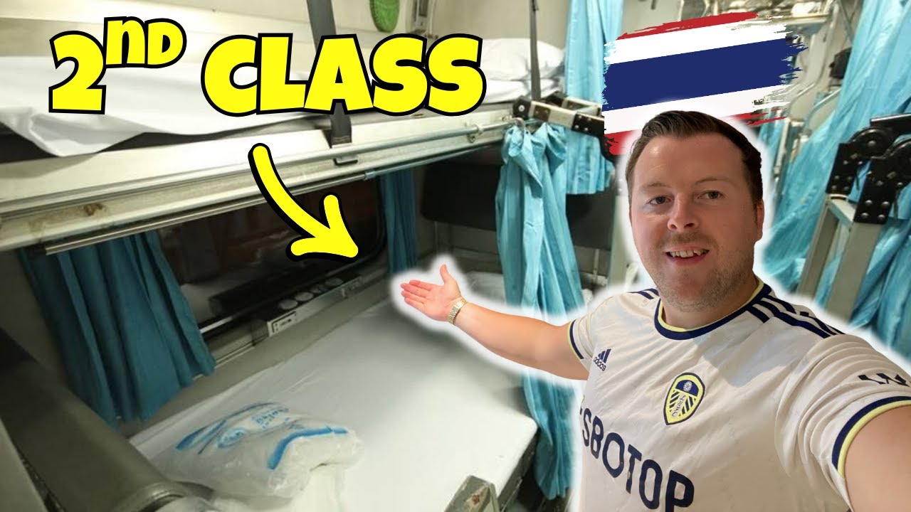 What a 2ND CLASS SLEEPER train is REALLY like I 13hours Chiang Mai to Bangkok 🇹🇭