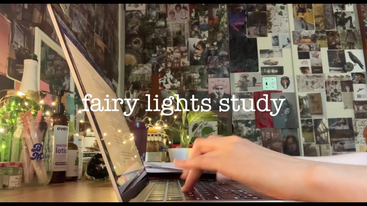 fairy lights finals study • faerie essay with me
