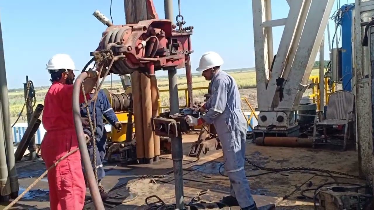 Frist vlog OGDCL rig N55 All machines vlog