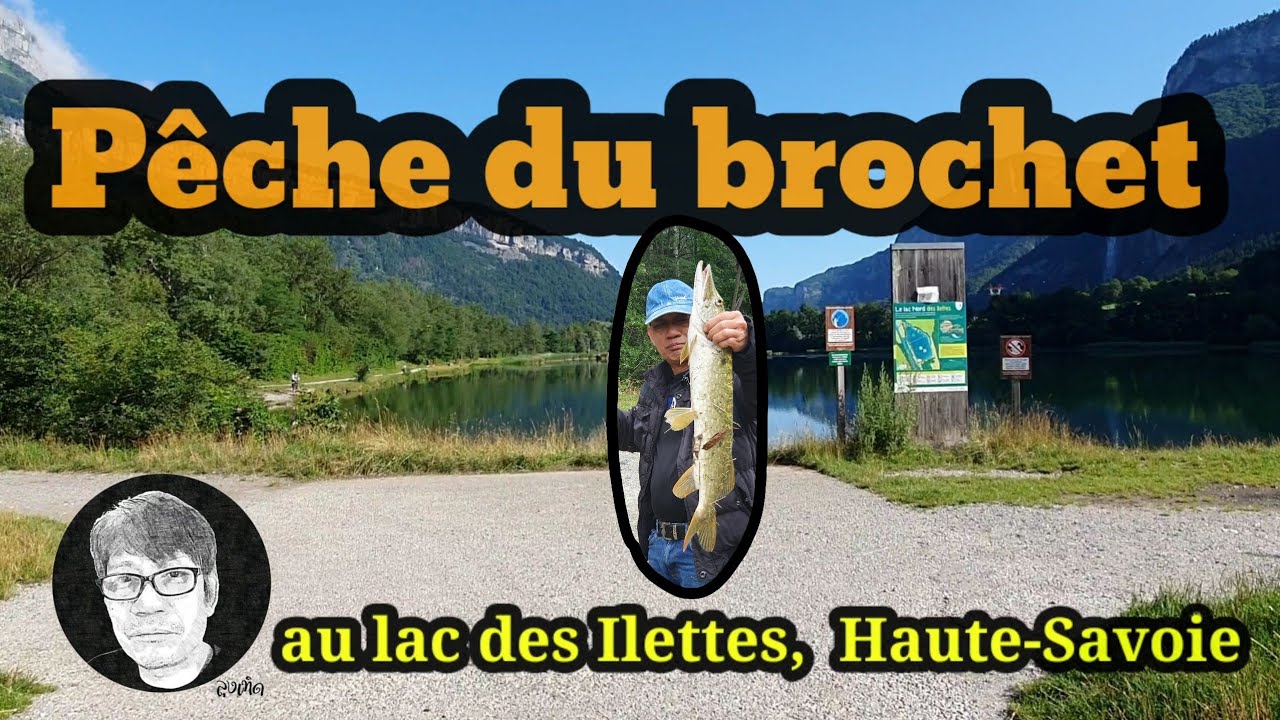 Pike fishing in France. Pêche du brochet au vif. ตกปลาไพค์ที่ฝรั่งเศส