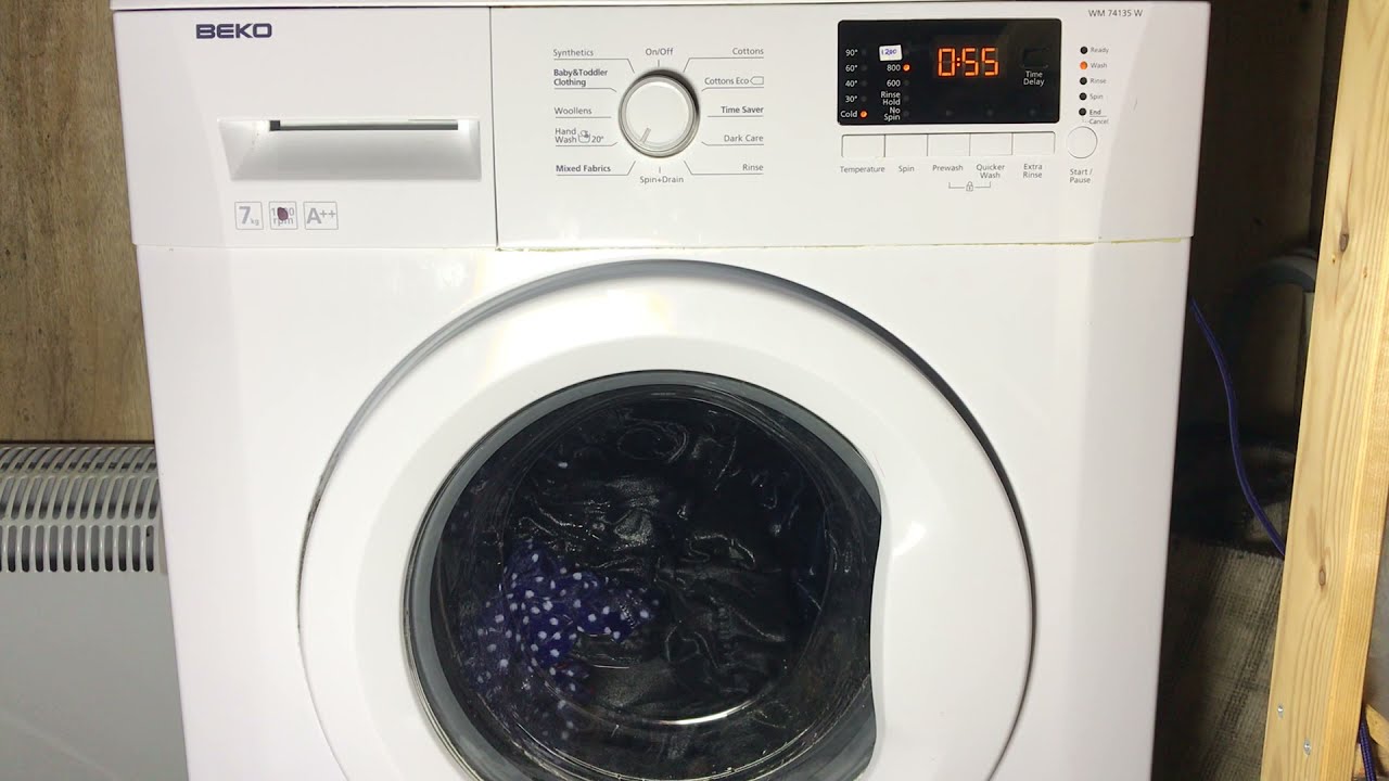 beko WM74135W - mixed fabrics cold