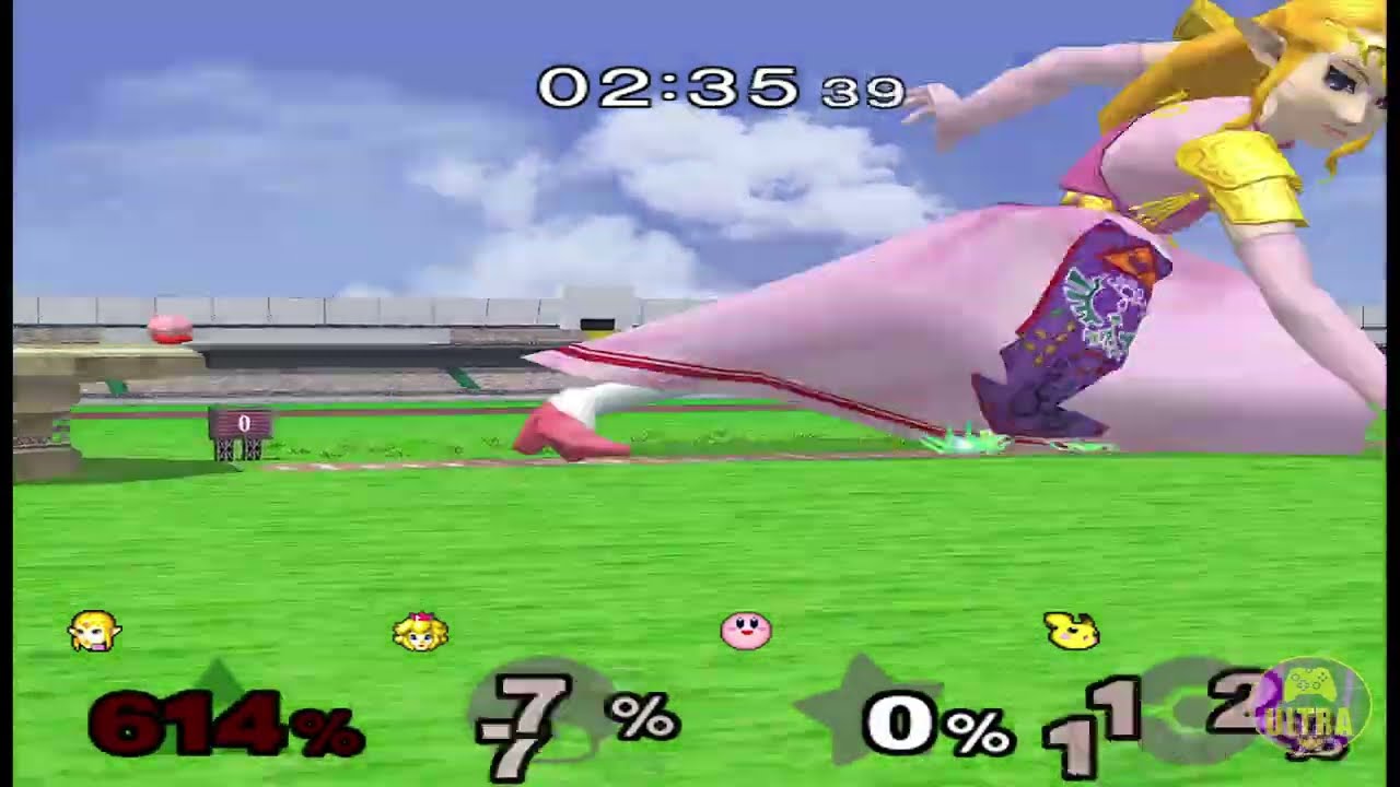 #3 Zelda Grows Every 30 Seconds VS CPU
