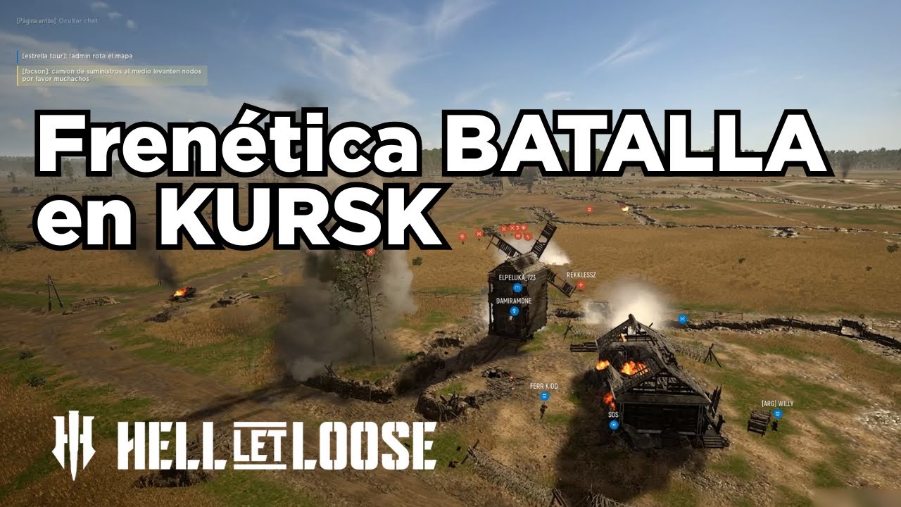 ⚔️ Reacción partida casual - KURSK - 🔥[ ‪‪‪@HellLetLoose ] - #8