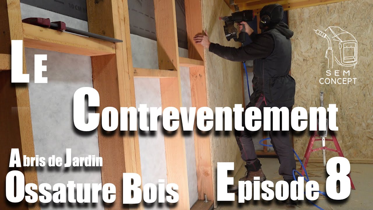 Comment réaliser le contreventement d'une maison ossature bois