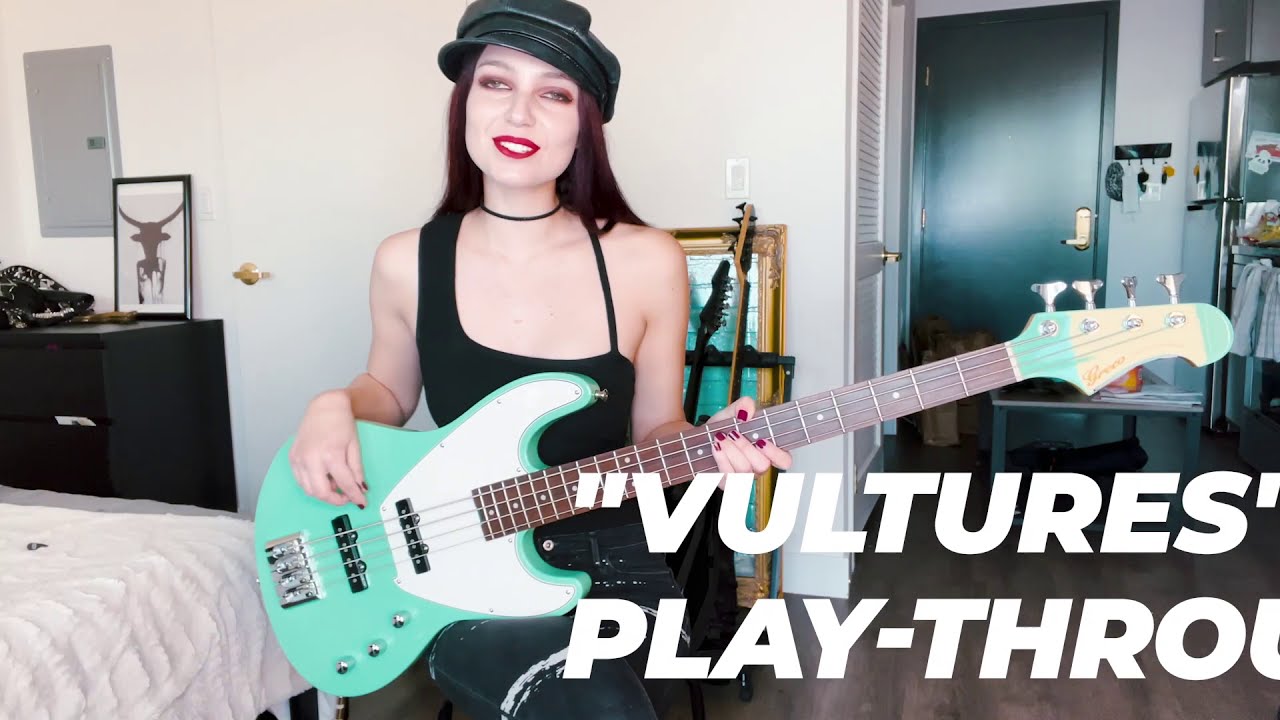 VIGIL OF WAR - Vultures (Bass Play Through), by Alicia Vigil