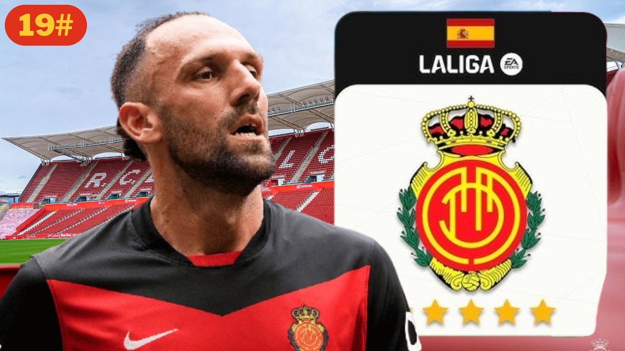 DIRIGÍ al RCD MALLORCA durante 5 TEMPORADAS!🔴🟡 | Modo Carrera Express RCD Mallorca 19#