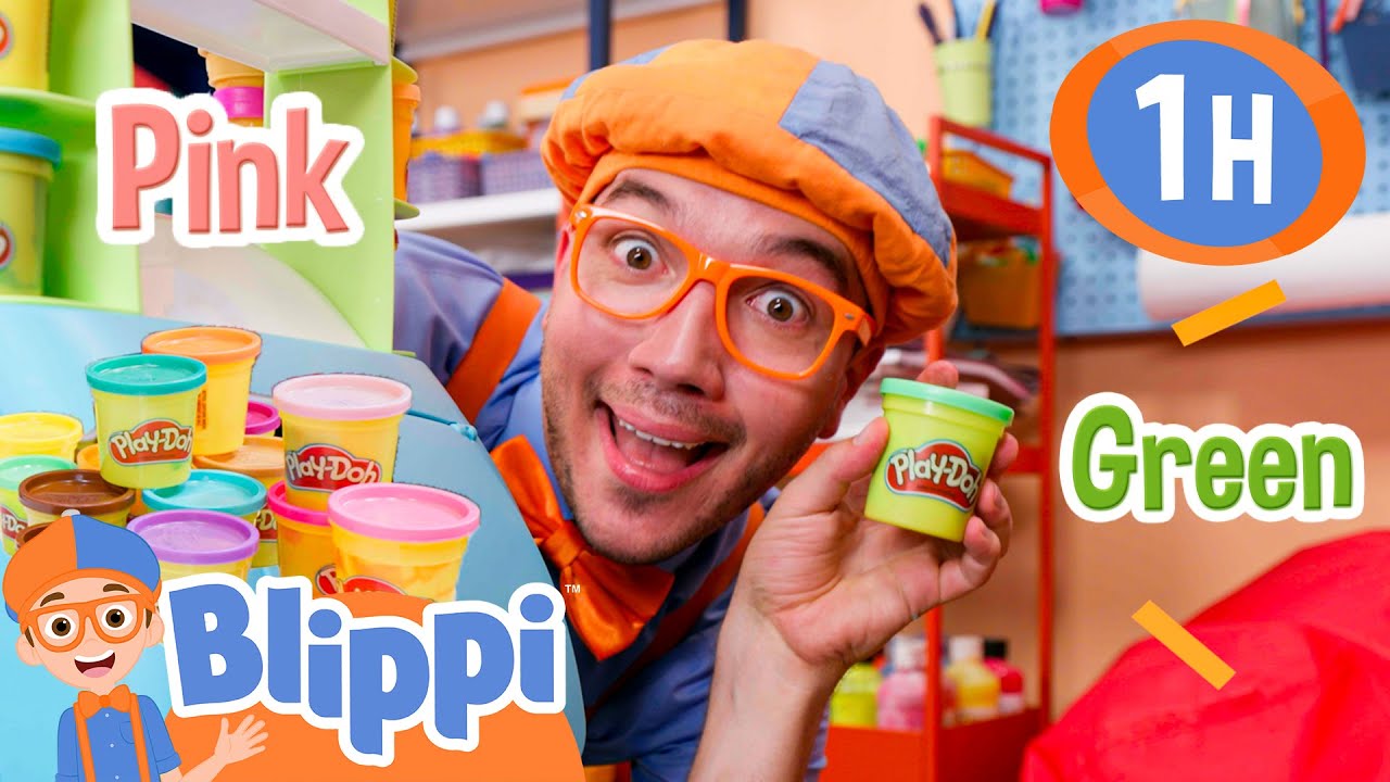 Blippi's Play-Doh Fun | Blippi for Kids  | Moonbug Kids - Art for Kids 🖌️ #ad