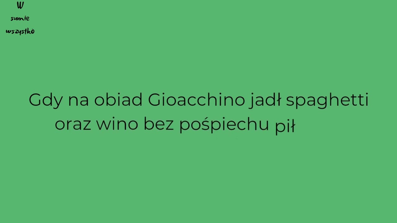 Muzyka 5 klasa: Gioacchino