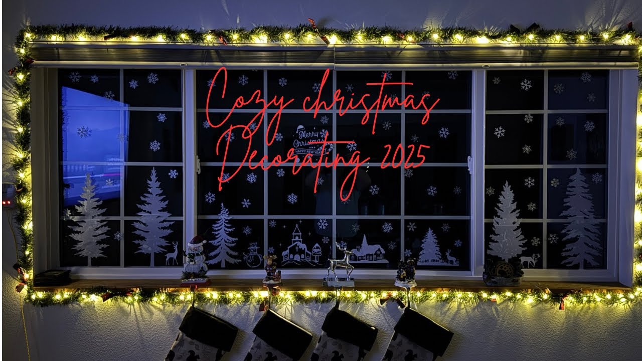 Cozy Christmas Decorating 2025 Part 1