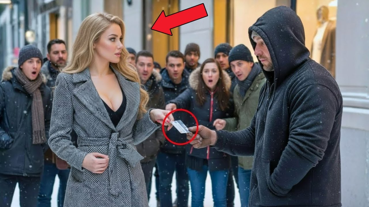 Miliardářka dala kreditku bezdomovci — to, co koupil, ji zlomilo.