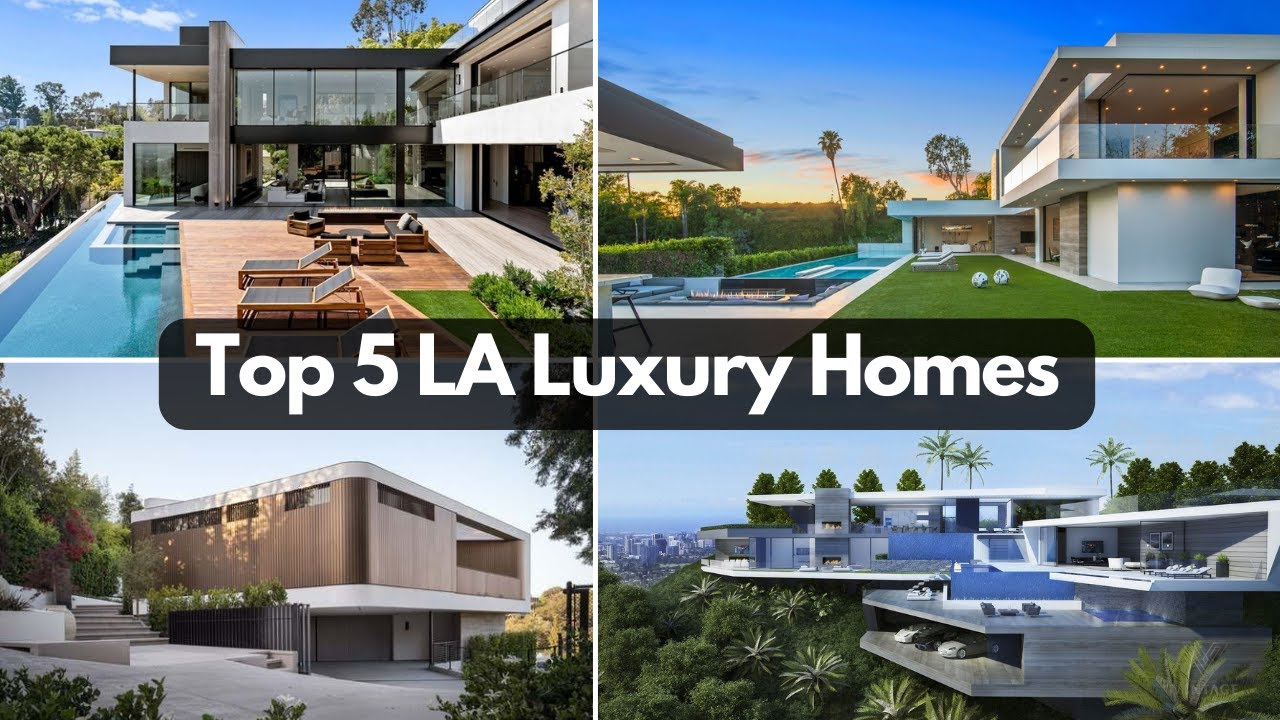 Top 5 Luxury New Build Homes We've Toured in 2022 | Beverly Hills, Bel Air, Hollywood, Los Angeles