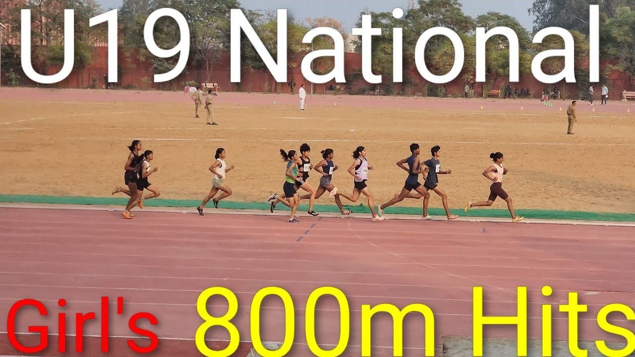 ​U19 National Athletics: Girl's 800m Heats | सबसे रोमांचक मुकाबला! 🏃‍♀️🔥