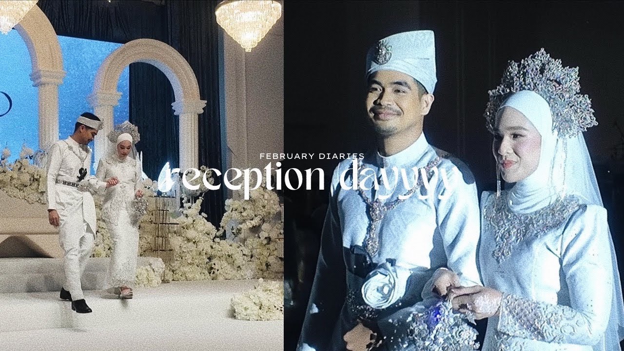 nawal's wedding reception day!!!! | february diaries  📸🤍