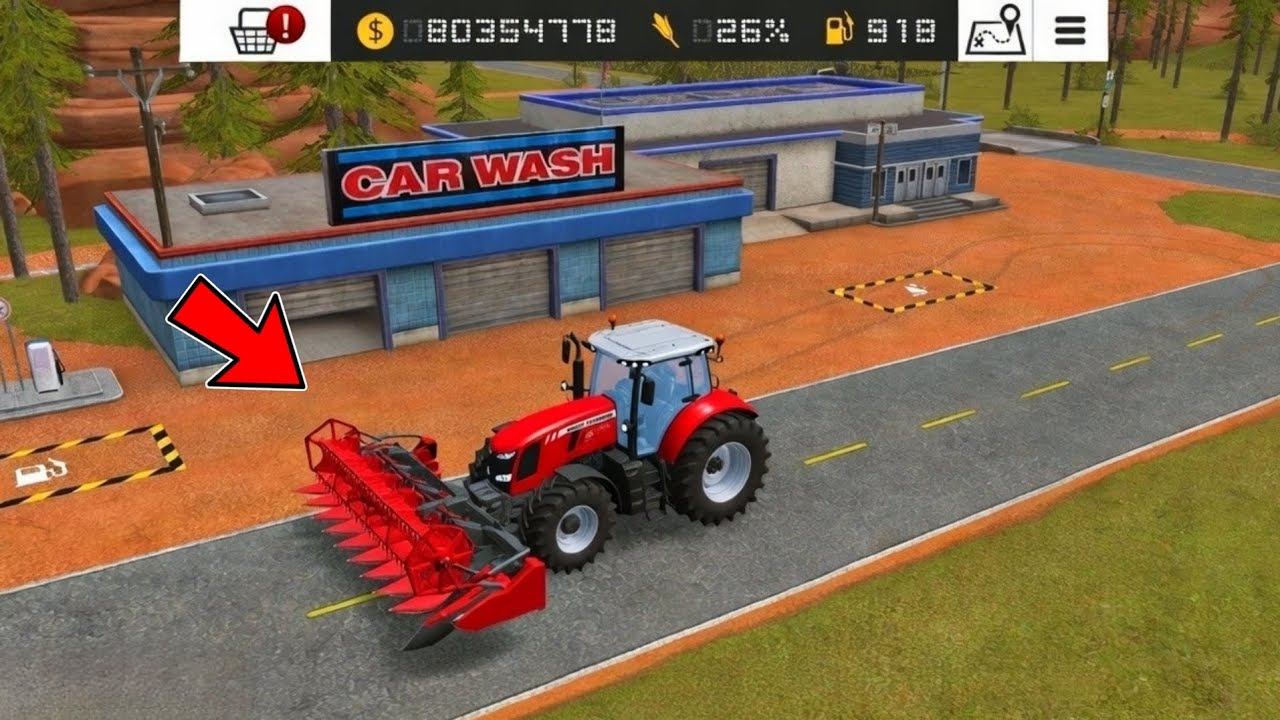 Fs 18 Harvesting Corn With Massey Ferguson & Krone | Fs18 Gameplay | Farming Simulator 18 Timelapse 