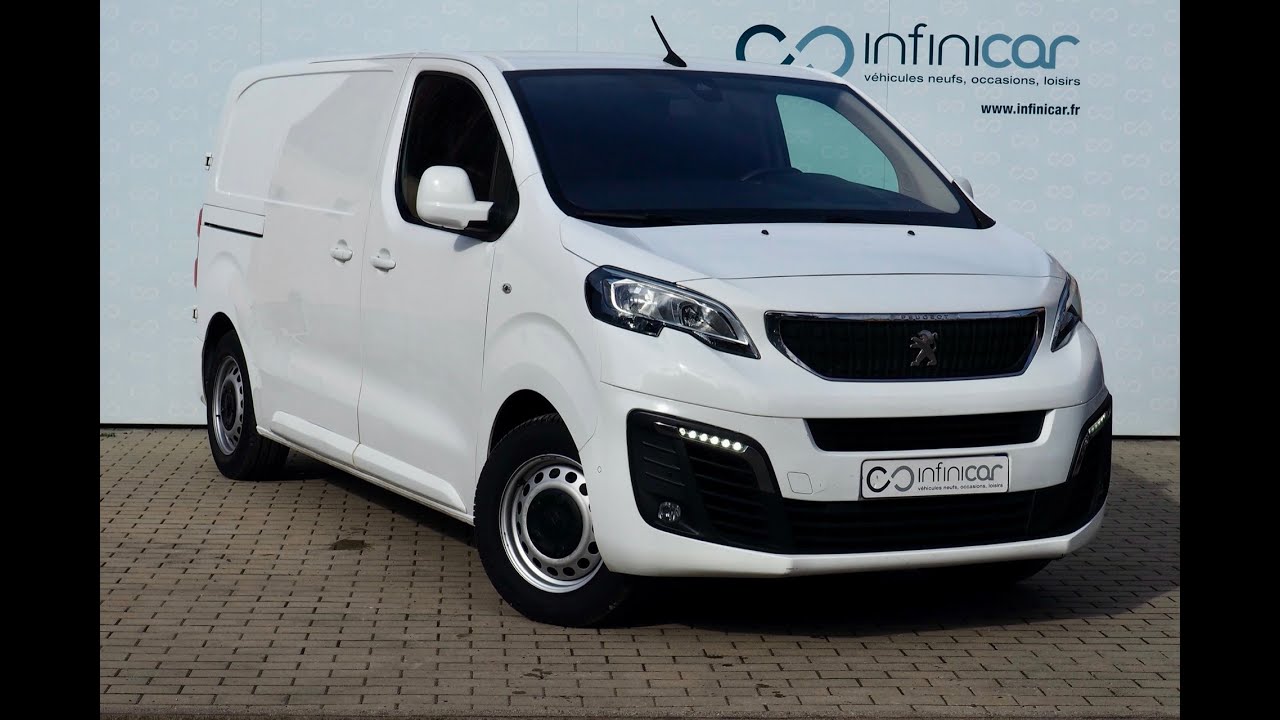 Peugeot Expert 2,0 Hdi 120 EAT8 Asphalt 3 places + Caméra + Options, 1ère Main - Garantie 12 mois