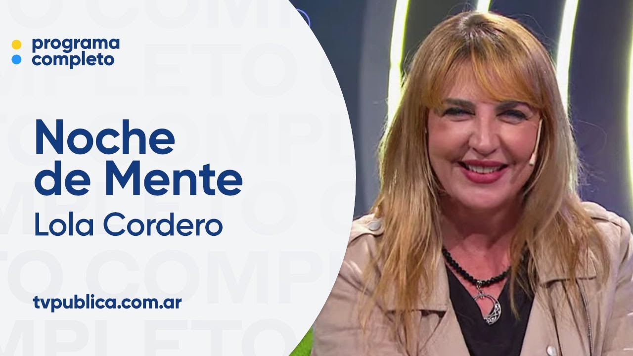 Lola Cordero y una actuaci&oacute;n de mente - Noche de Mente