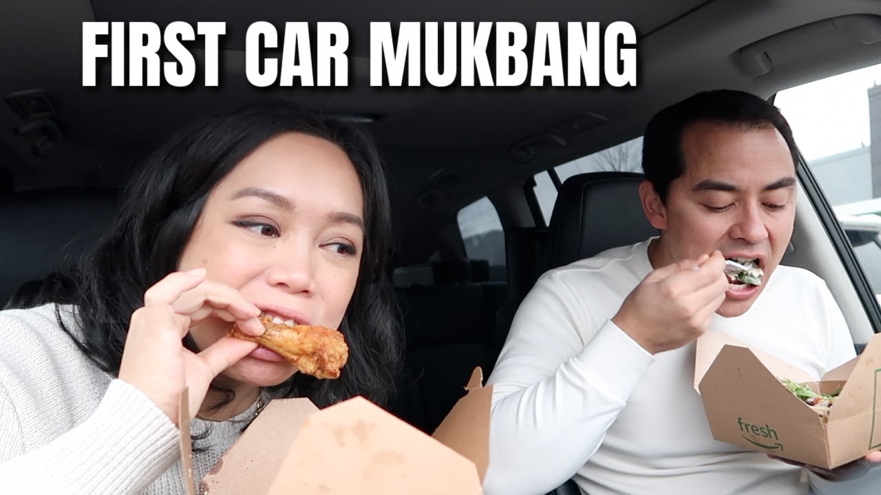 Couples Car Mukbang! - 