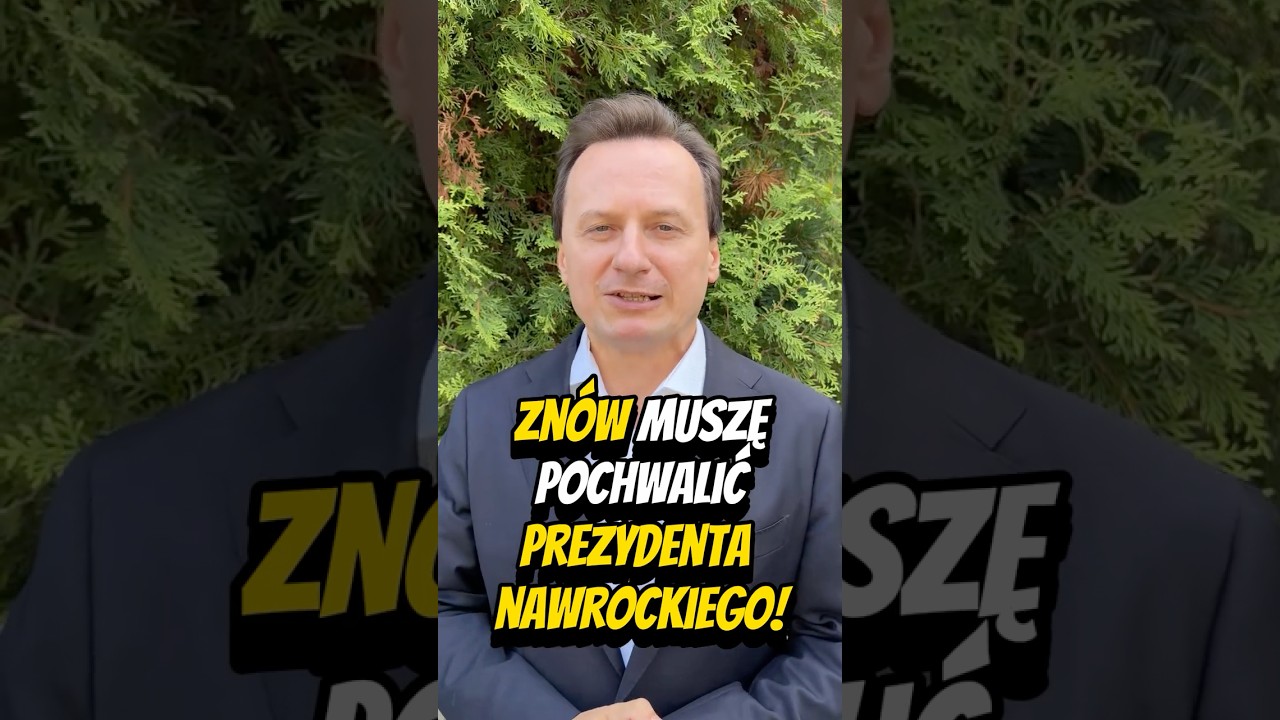ZN&Oacute;W MUSZĘ POCHWALIĆ PREZYDENTA NAWROCKIEGO