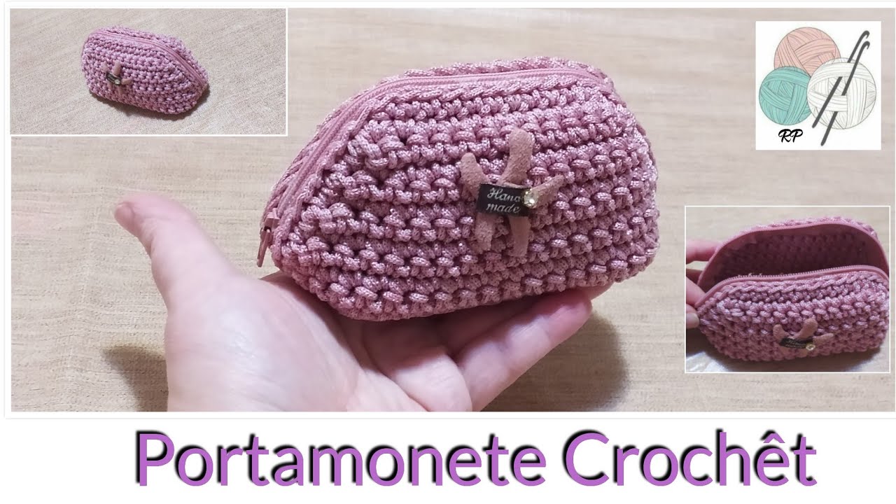 Tutorial: Idea regalo super facile/ Portamonete Uncinetto