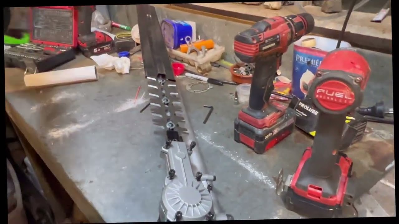 What to do to your new Ego Hedge trimmer attachment- grease nipple and pack with grease