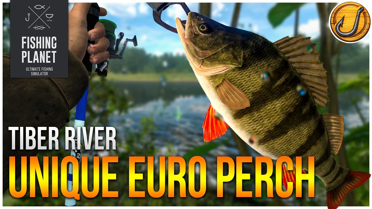 Уникальный европейский окунь реки Тибр! | (Fishing Planet: Test Your Spot Series!)