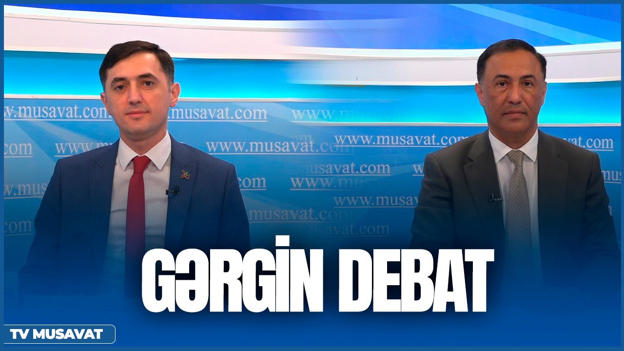 GƏRGİN DEBAT: Elman Nəsirovla Tural Abbaslı CANLIda – Rusiyaya qarşı SUSANLAR KİMLƏRDİR?