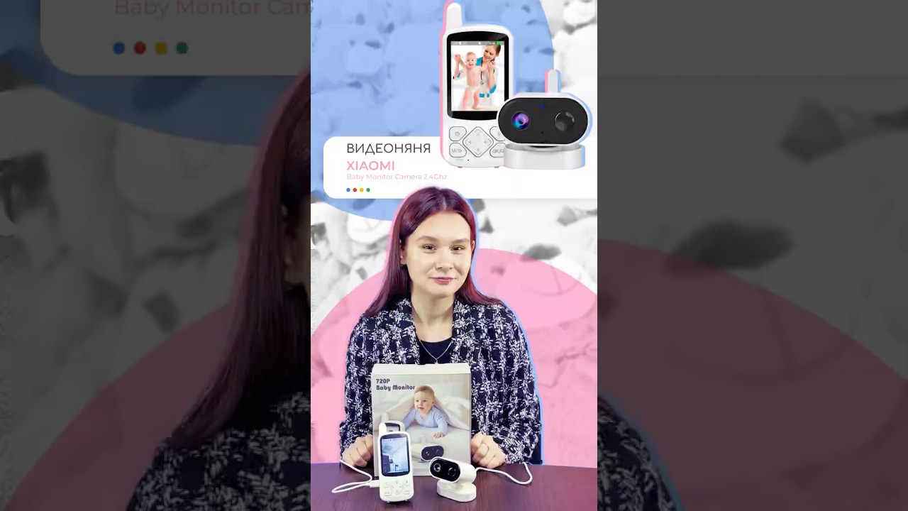 👶🏻Видеоняня Xiaomi Baby Monitor Camera 2,4Ghz | Функционал