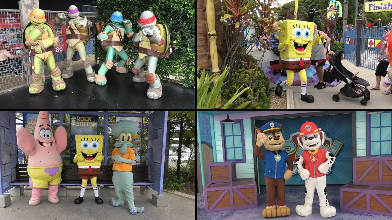Characters Sea World Gold Coast 2024