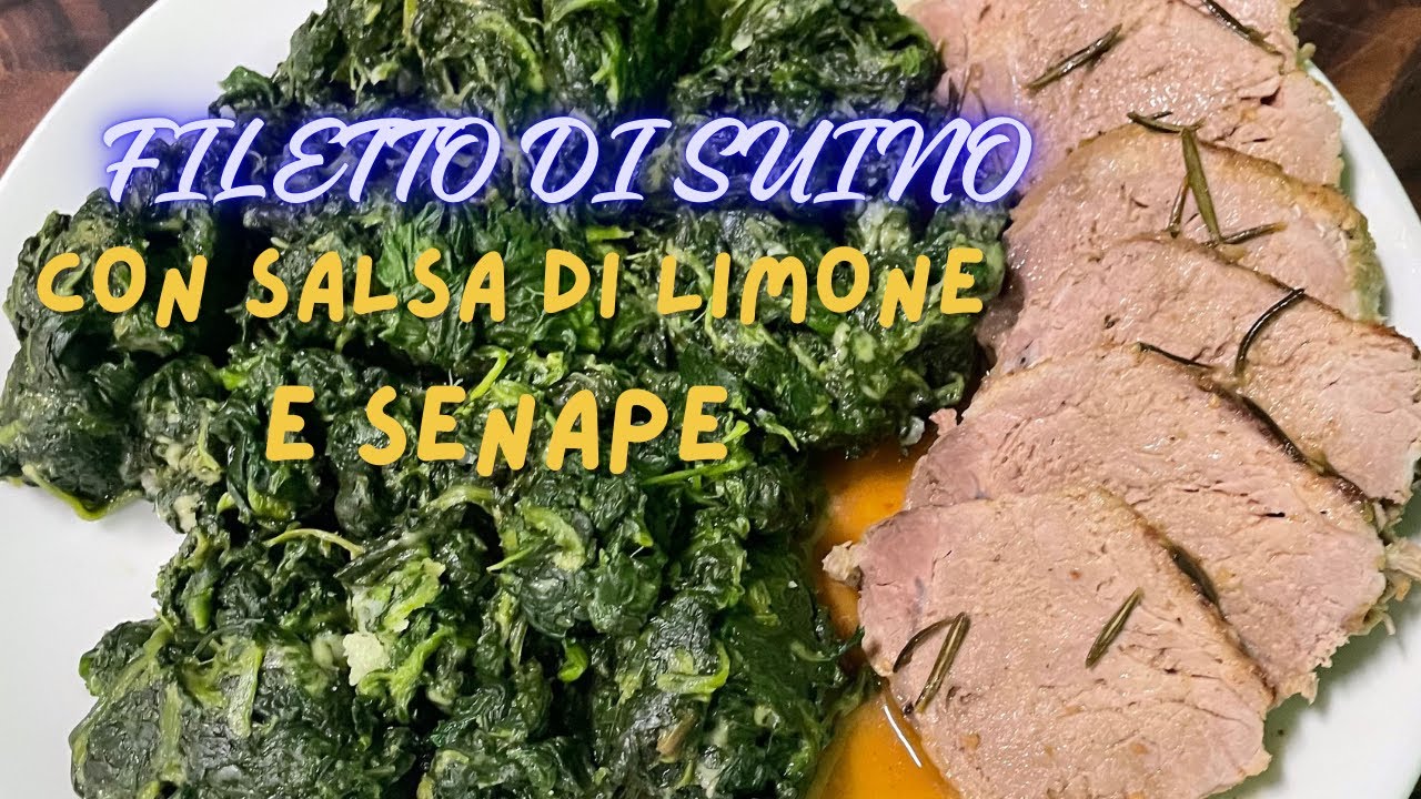 Filetto suino con salsa al limone e senape, Macelleria Petucco