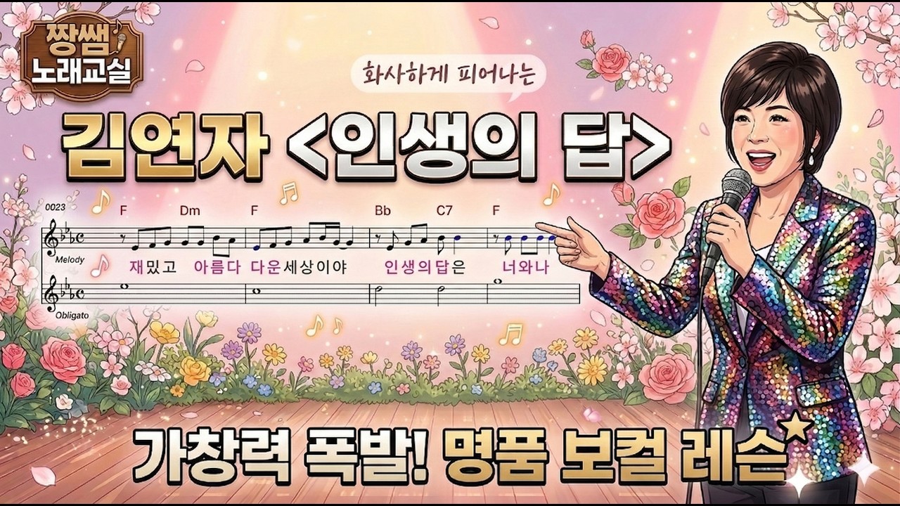 김연자~인생의답 제대로 배우기 ~파워트로트~단단한발