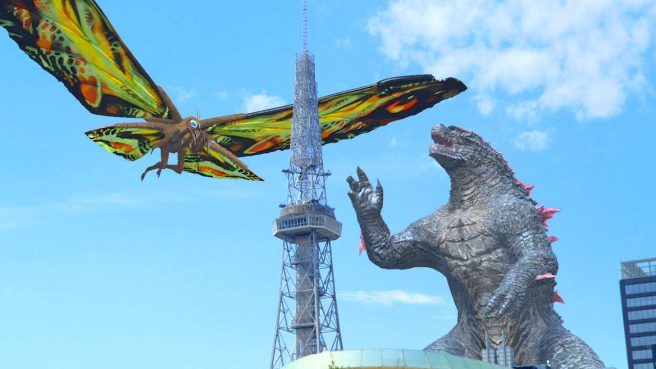 Godzilla and Mothra's Honeymoon