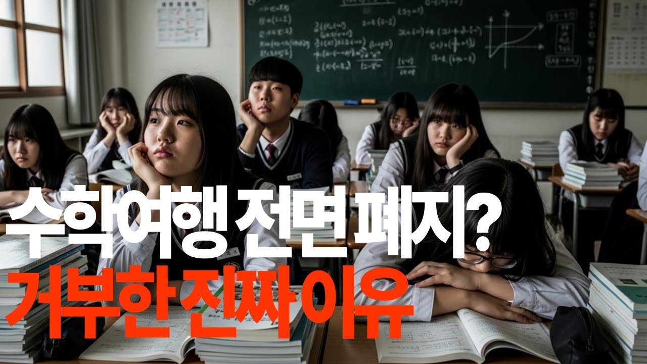 수학여행 전면 폐지? 교사들 ‘교도소 담벼락’ 거부한 진짜 이유!