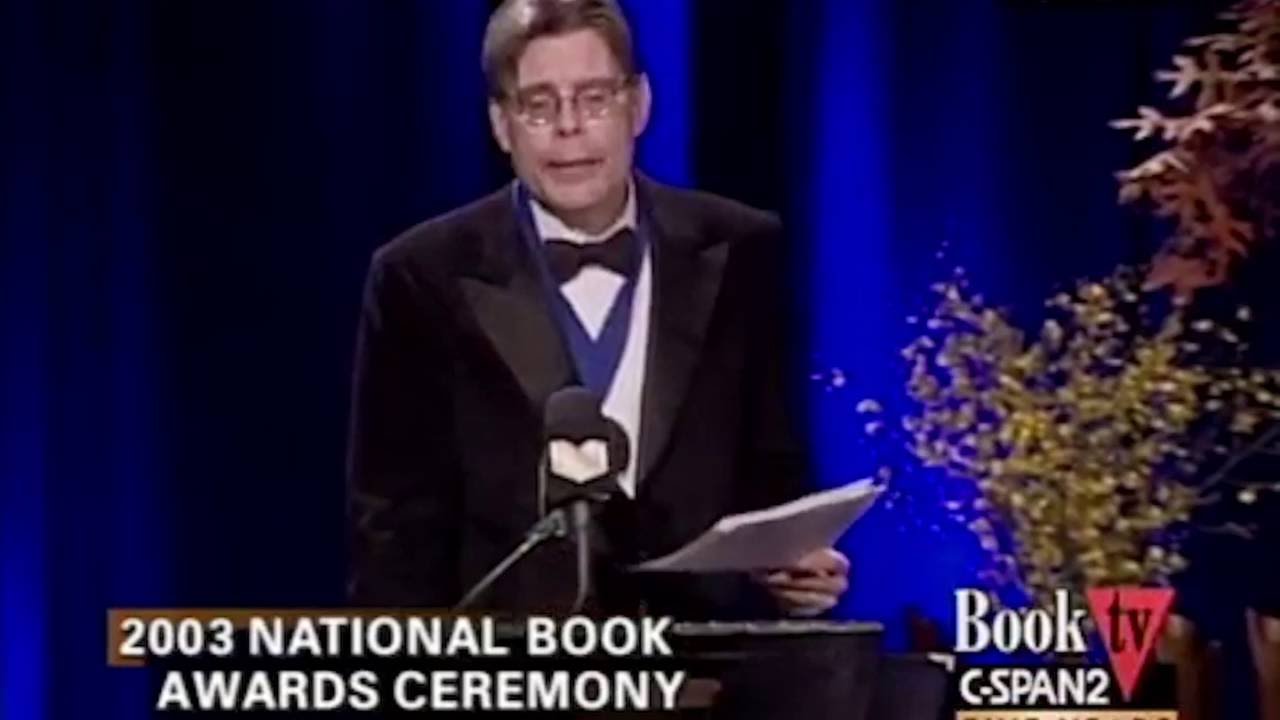Stephen King talk at the 2003 National Book Awards Ceremony